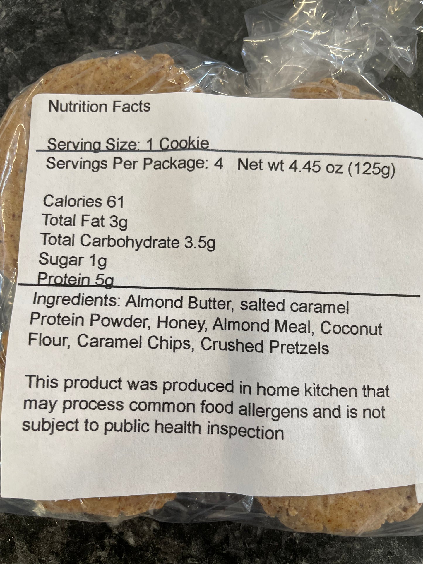 Evi's Healthy No Bake Protein Cookies